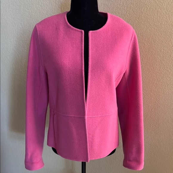 Eileen Fisher Pink Blazer Modern Tailored Design - Picture 2 of 13